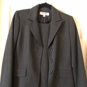 Pinstripe Suit